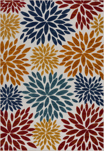 Tapis motif floral Nazar rugs
