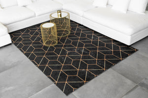 Tapis motifs géométriques design moderne Nazar rugs