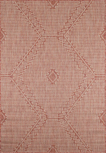 Tapis motifs géométriques rouge Nazar rugs