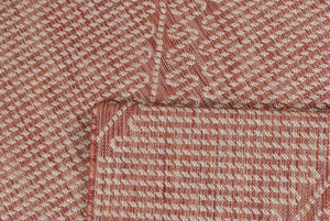 Tapis motifs géométriques rouge Nazar rugs