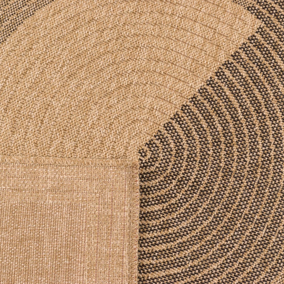 Tapis naturel motif abstrait géométrique Nazar rugs