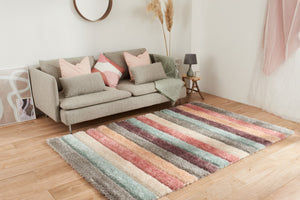 Tapis pastel motif géométrique Nazar rugs
