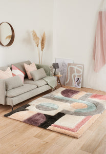 Tapis pastel, style moderne Nazar rugs