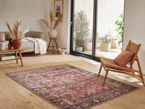 Tapis persan rouge Nazar rugs