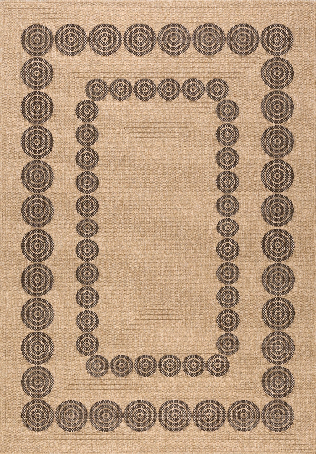 Tapis retangle jute Nazar rugs