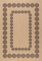 Tapis retangle jute Nazar rugs