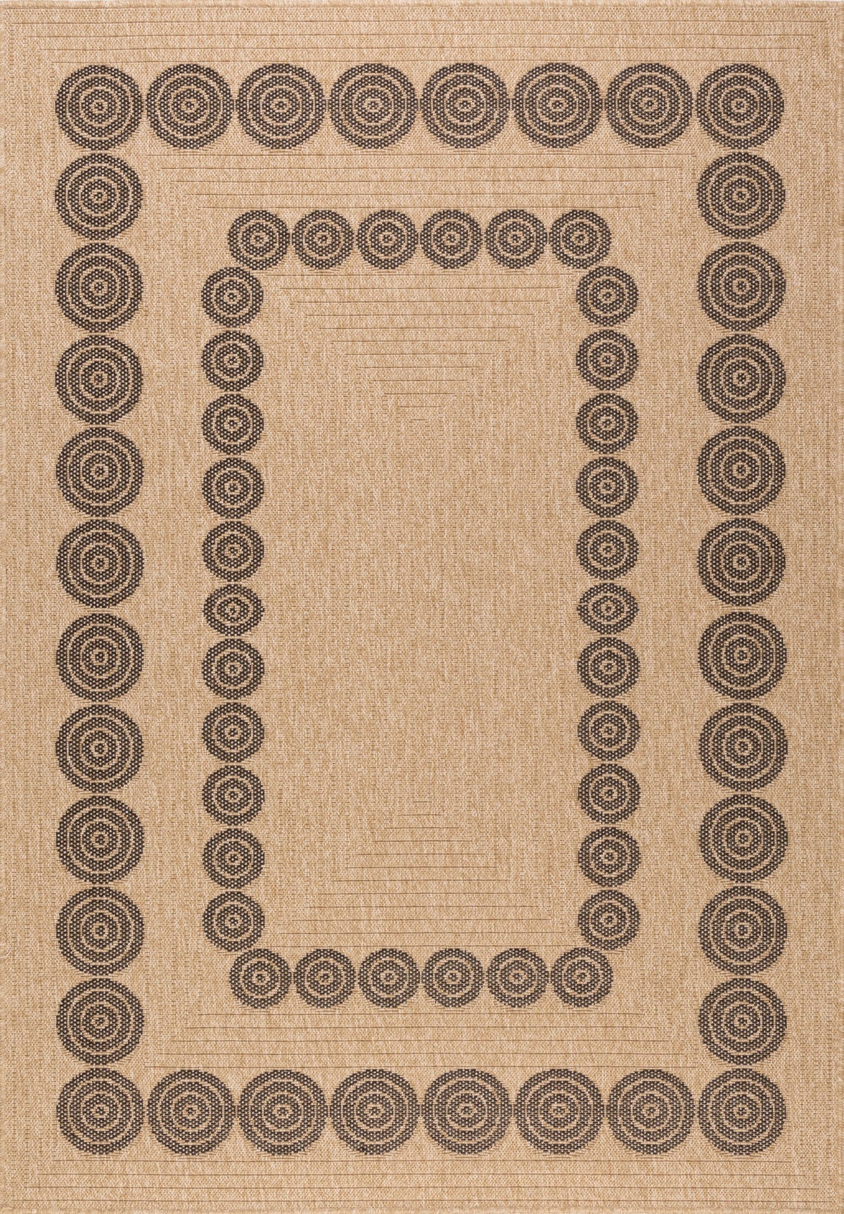 Tapis retangle jute Nazar rugs