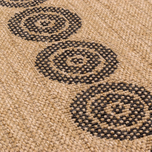 Tapis retangle jute Nazar rugs