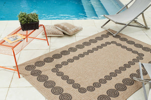 Tapis retangle jute Nazar rugs