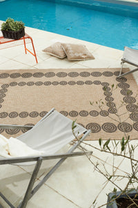 Tapis retangle jute Nazar rugs