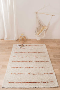 Tapis shaggy en laine artificielle Nazar rugs