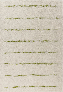 Tapis shaggy vert Nazar rugs