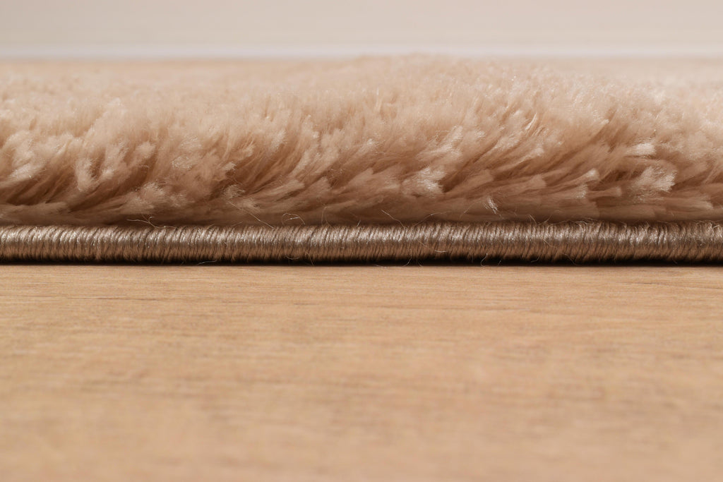 Tapis uni style moderne beige Nazar rugs