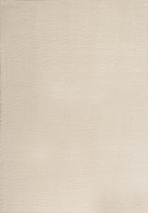 Tapis uni style moderne blanc Nazar rugs