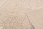 Tapis uni style moderne crème Nazar rugs