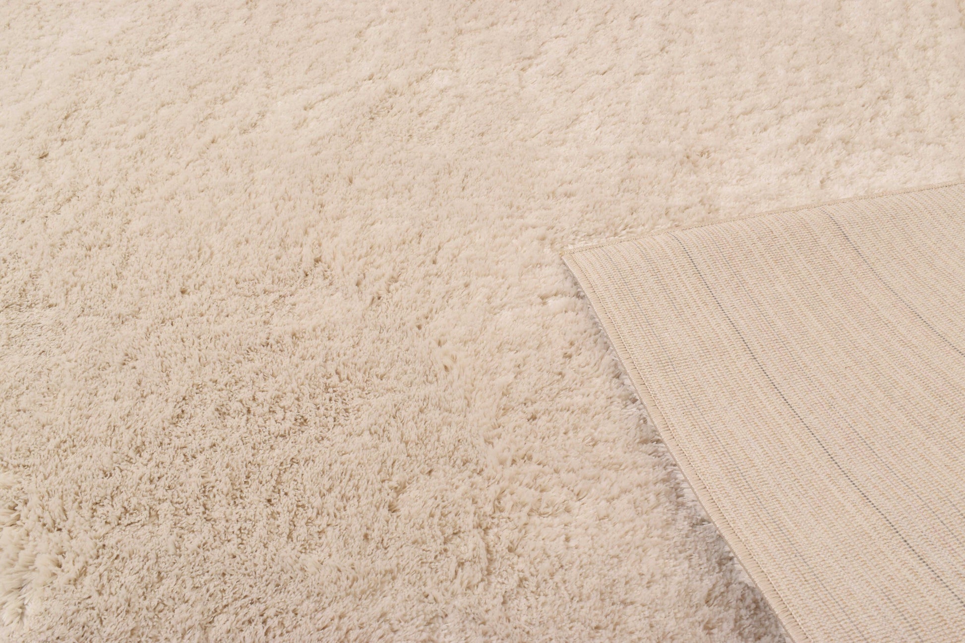 Tapis uni style moderne crème Nazar rugs