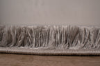 Tapis uni style moderne taupe Nazar rugs