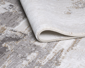 Tapis vintage beige effet délavé Nazar rugs