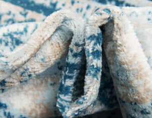 Tapis vintage bleu Nazar rugs