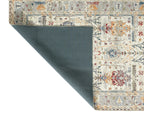 Tapis vintage lavable crème Nazar rugs