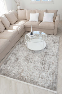 Tapis vintage motif abstrait Nazar rugs