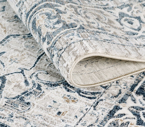 Tapis vintage motif médaillon Nazar rugs