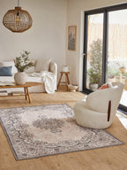 Tapis vintage rose Nazar rugs